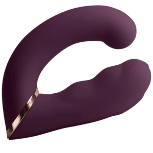 ROCKS-OFF - GEMINI DUAL VIBRATOR G-SPOT STYMULATOR ÅECHTACZKI FIOLETOWY